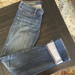 Jcrew matchstick Jeans